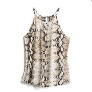 Snakeskin Blouse Halter